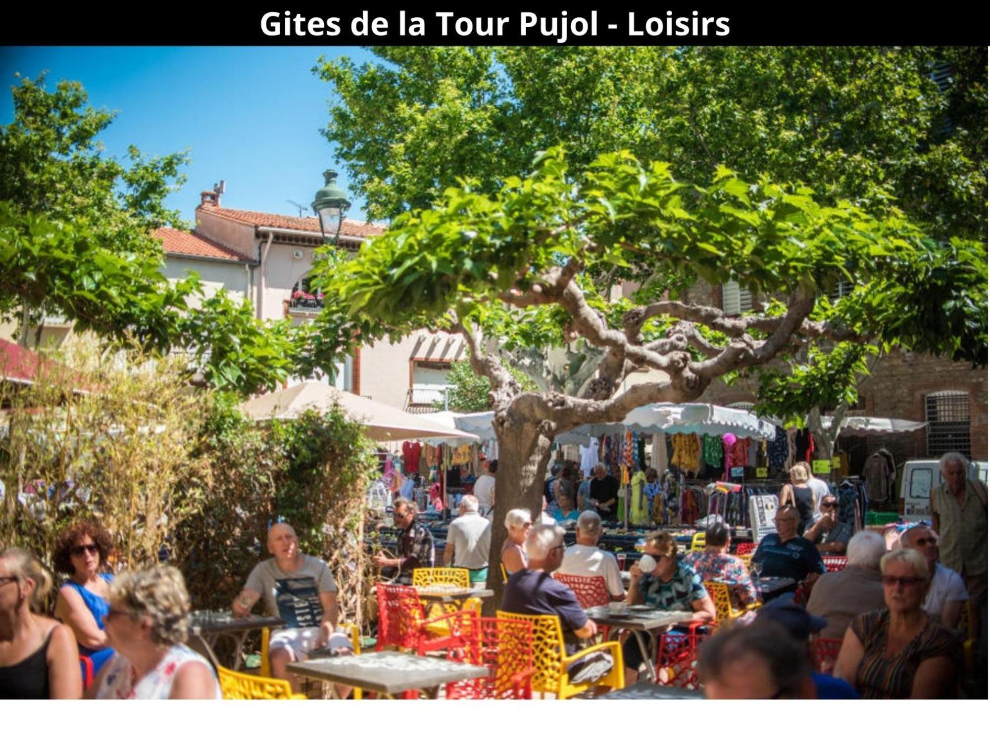 Les Gites De La Tour Pujol أرجيليه- سور- مير المظهر الخارجي الصورة